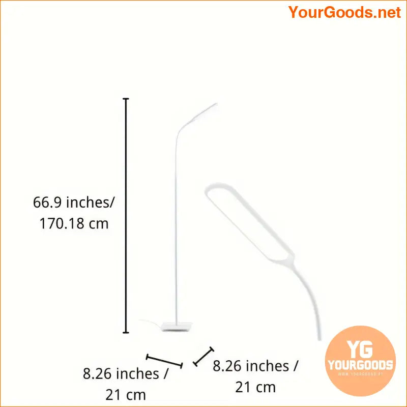 4 Level Dimmable LED Floor Lamp with Gooseneck Adjustability - YourGoods Online Shop