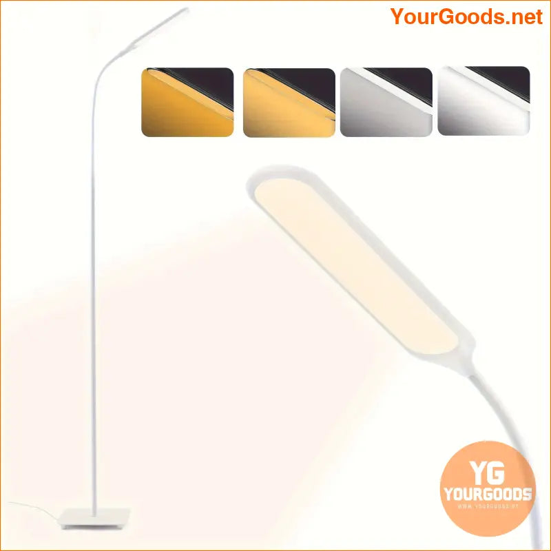 4 Level Dimmable LED Floor Lamp with Gooseneck Adjustability - YourGoods Online Shop