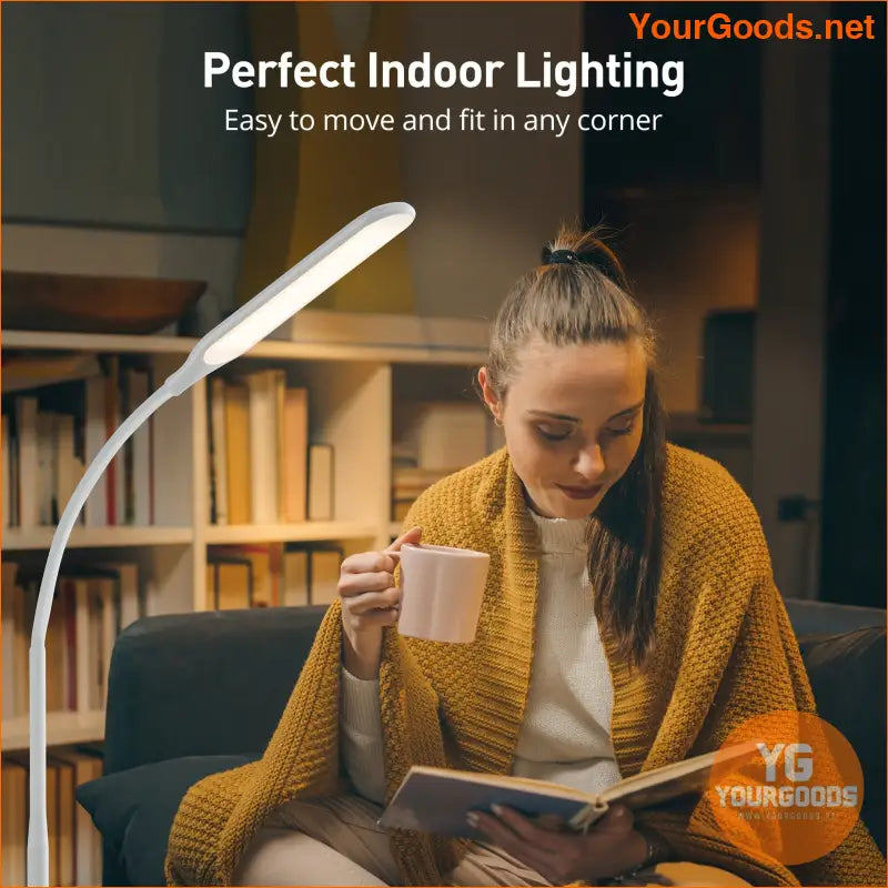 4 Level Dimmable LED Floor Lamp with Gooseneck Adjustability - YourGoods Online Shop