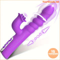 4in1 Rechargeable Heating Rabbit Vibrator for Women - YourGoods Online Shop