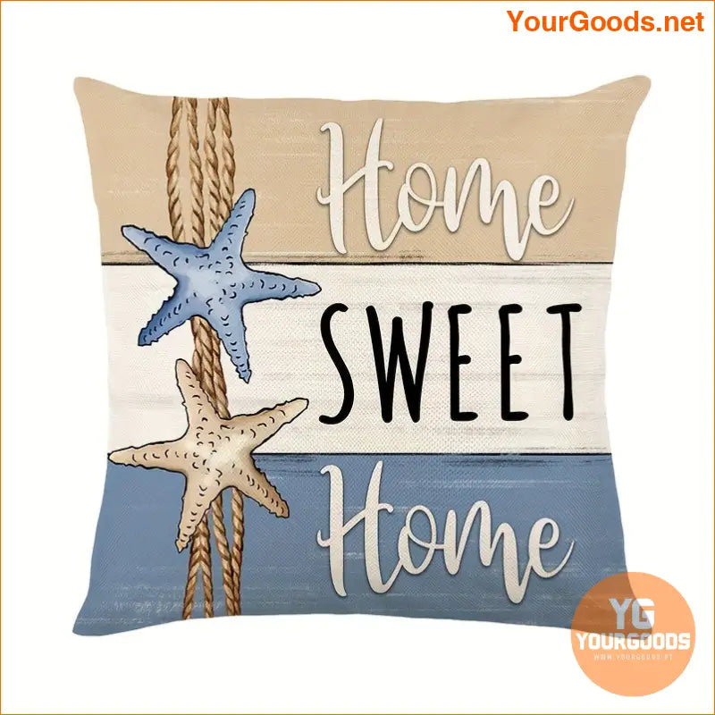 4Pack Nautical Starfish Shell Throw Pillow Covers - YourGoods Online Shop