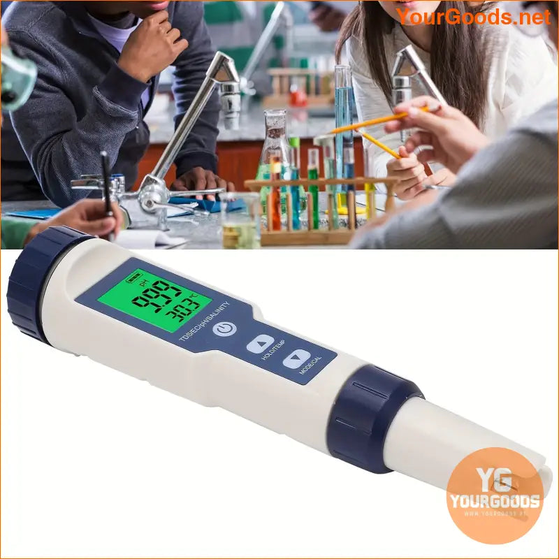 5 in 1 Digital Pool Salt PH Tester - YourGoods Online Shop