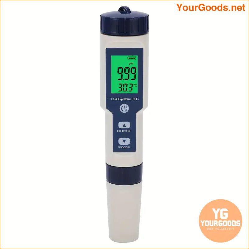 5 in 1 Digital Pool Salt PH Tester - YourGoods Online Shop