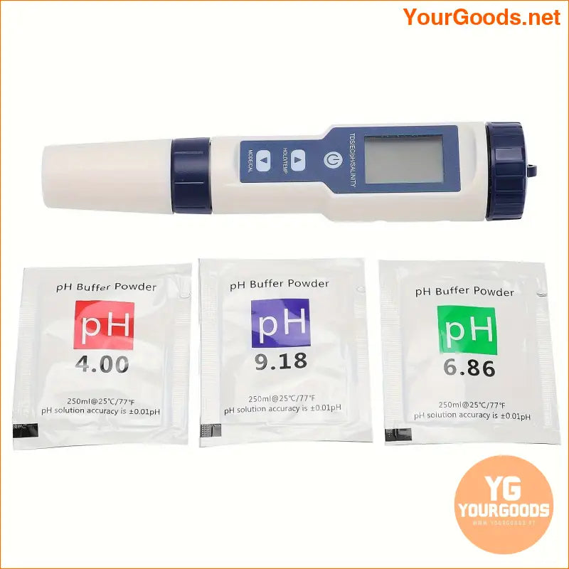 5 in 1 Digital Pool Salt PH Tester - YourGoods Online Shop