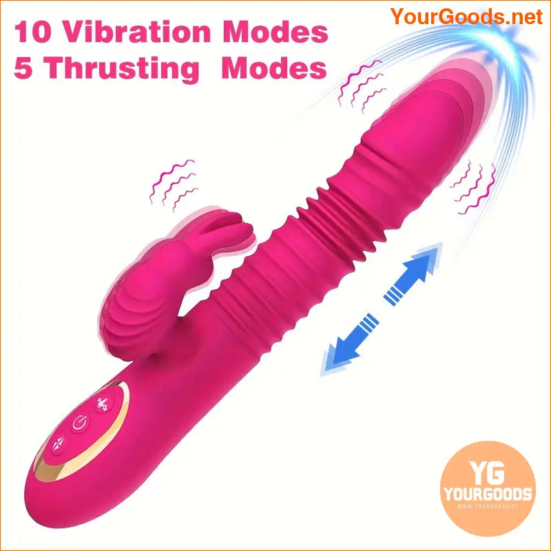 5 Mode Silicone Waterproof G-Spot Clitoral Vibrator - YourGoods Online Shop