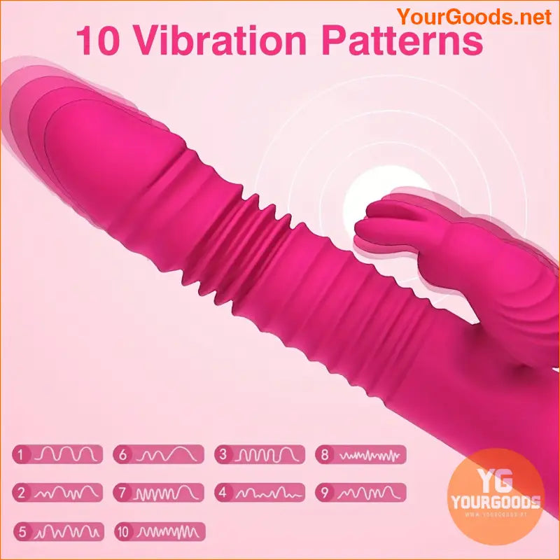 5 Mode Silicone Waterproof G-Spot Clitoral Vibrator - YourGoods Online Shop