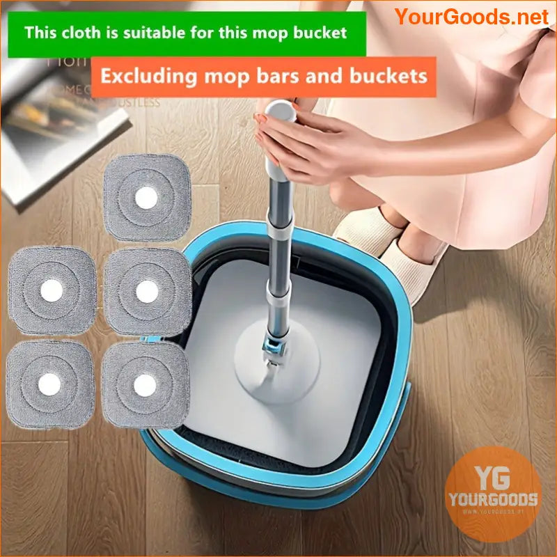 5 Piece High Performance Super Absorbent Mop Pad Set - YourGoods Online Shop