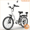 500W Electric Bike 20MPH 50 Mile Range 7 Speed - YourGoods Online Shop