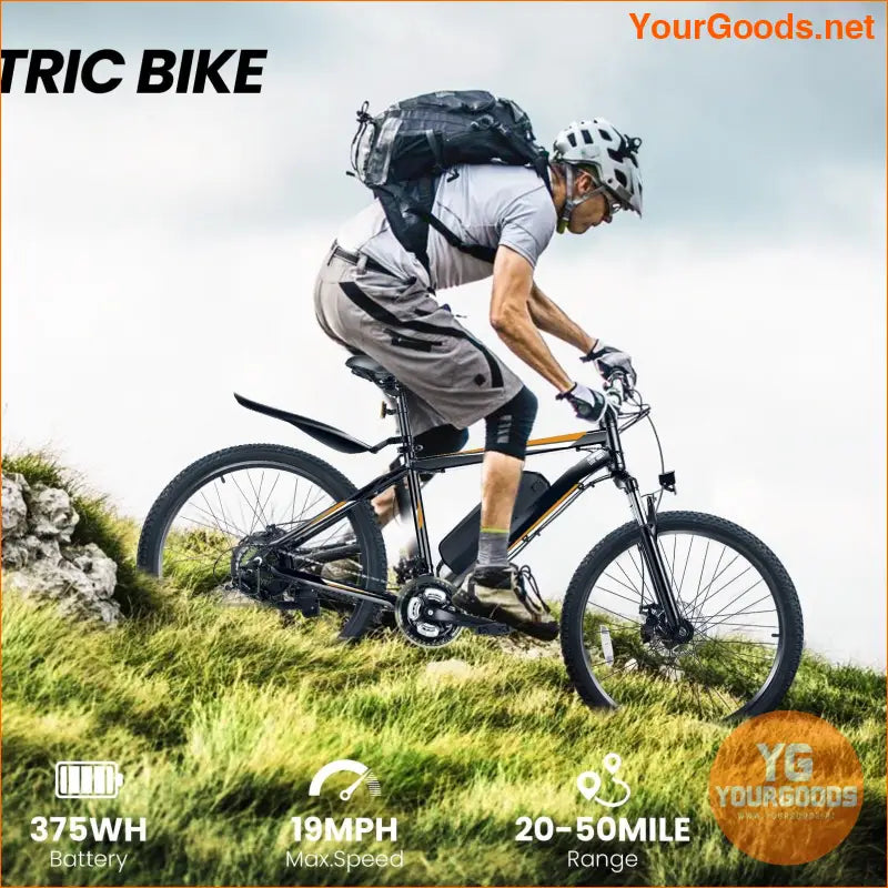 500W Electric Mountain Bike 21 Speed 26 Ebike - YourGoods Online Shop