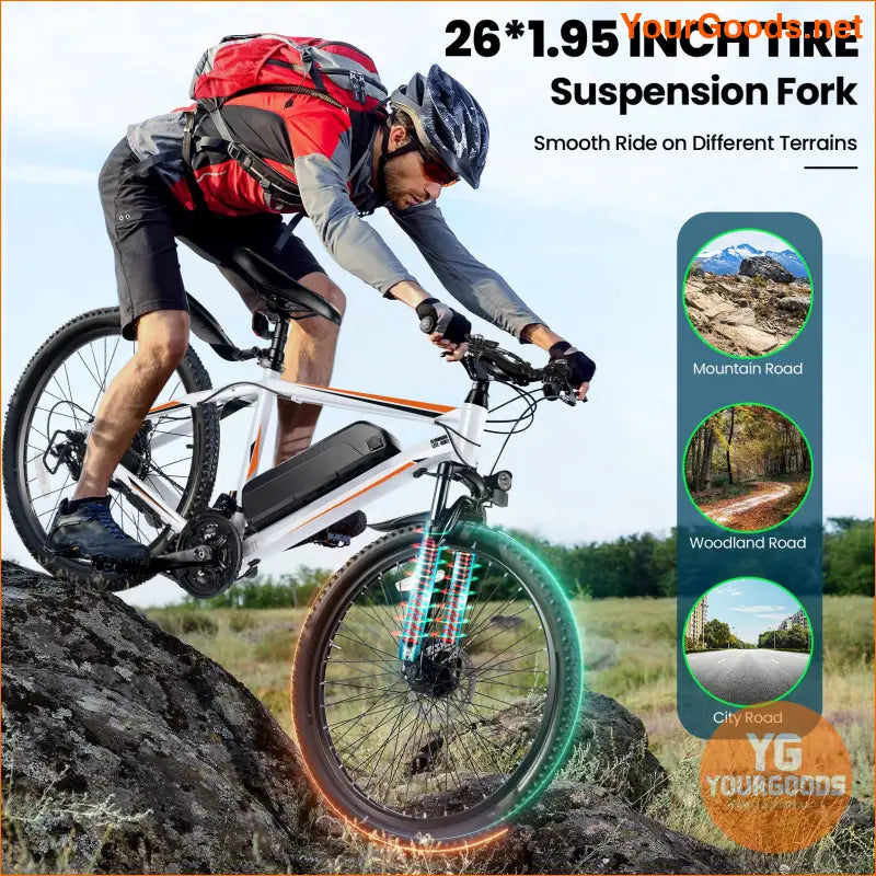 500W Electric Mountain Bike 21 Speed 26 Ebike - YourGoods Online Shop