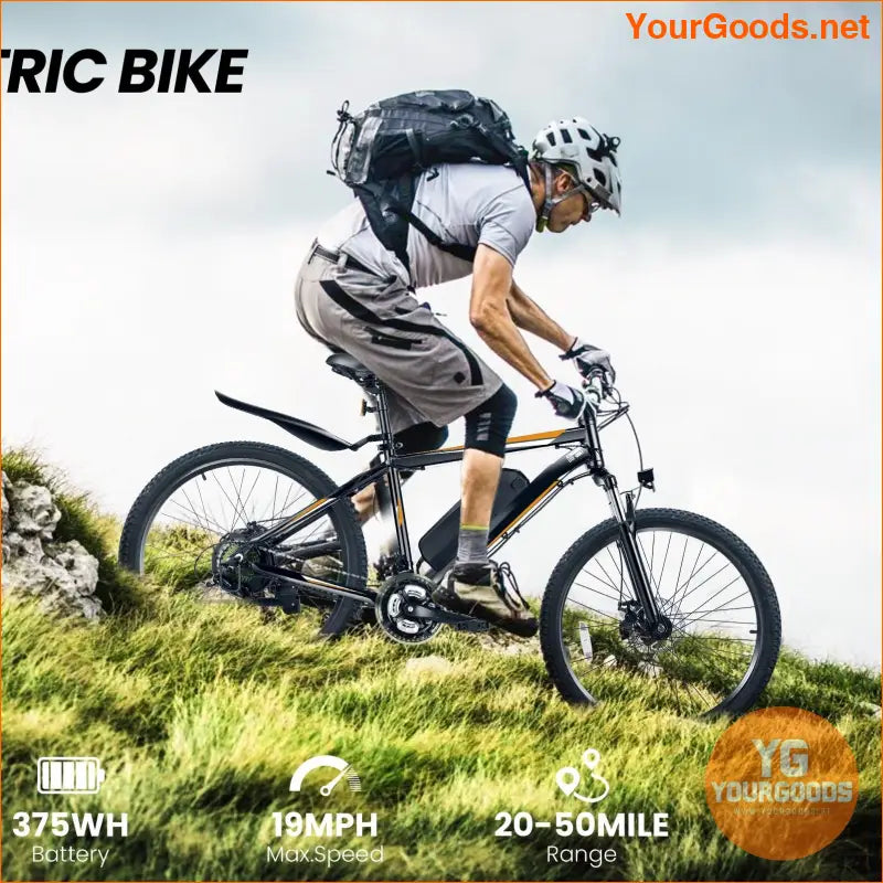 500W Electric Mountain Bike 21 Speed 26 Ebike - YourGoods Online Shop