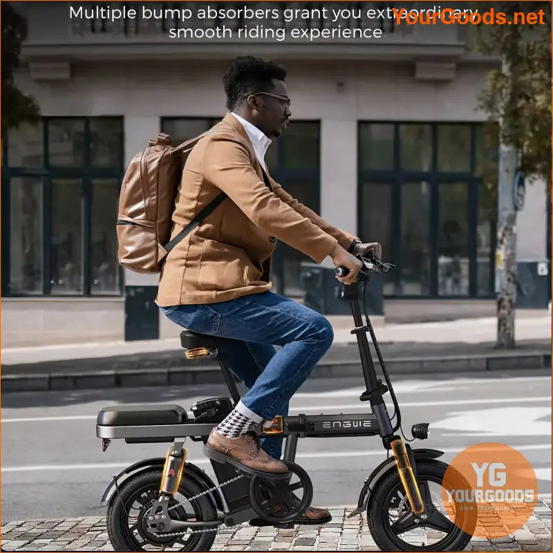 500W Foldable Electric Bike 20 MPH 30 Mile Range - YourGoods Online Shop