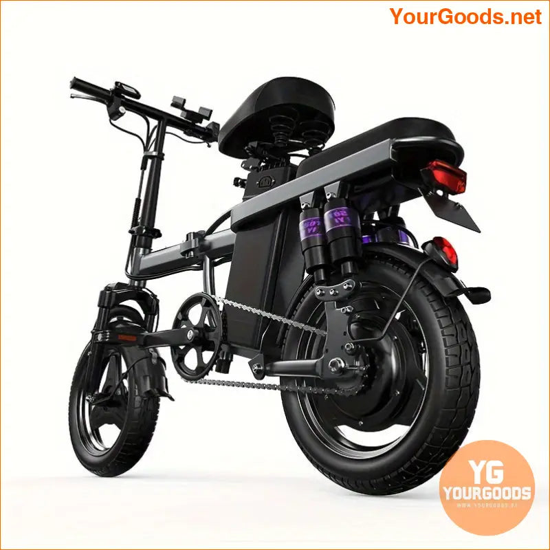 500W Folding Electric Bike 20MPH 30Mile Range - YourGoods Online Shop