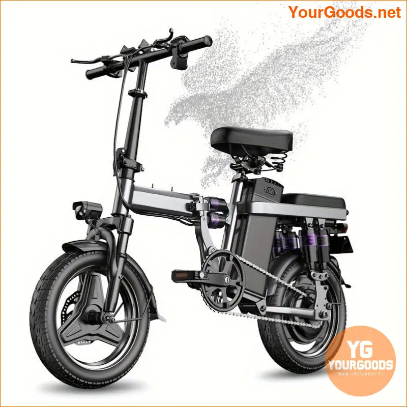 500W Folding Electric Bike 20MPH 30Mile Range - YourGoods Online Shop