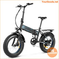 500W Folding Electric Fat Tire Bike 50Mile Range - YourGoods Online Shop