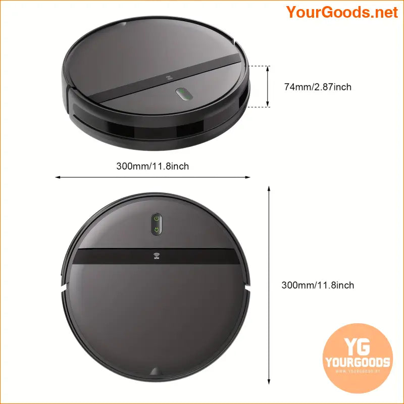 5200mAh Smart Robot Vacuum Sweeping Mopping Quiet Pet Friendly - YourGoods Online Shop