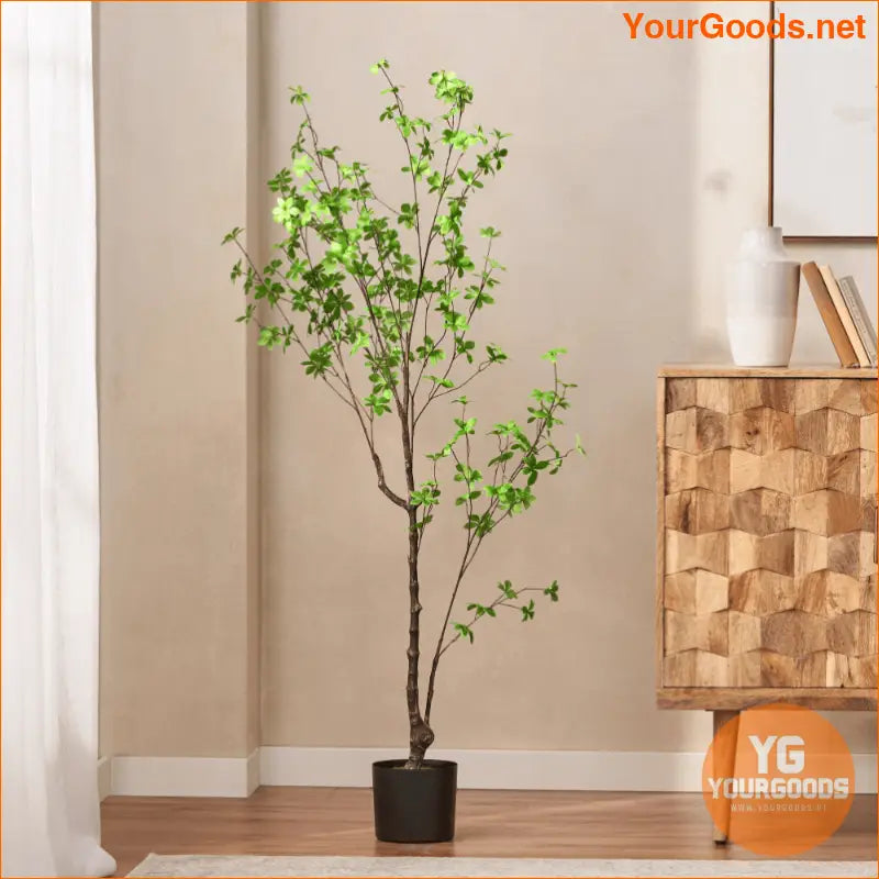 5Foot Artificial Disc Leaf Tree Decor - YourGoods Online Shop