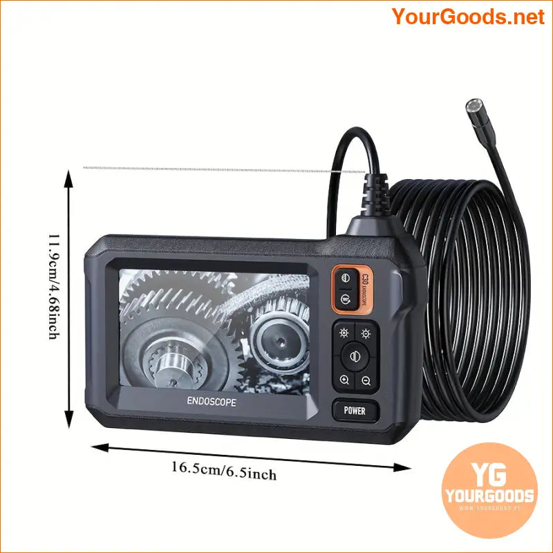 1080P Industrial Borescope Camera Waterproof 43 LCD MultiUse - YourGoods Online Shop