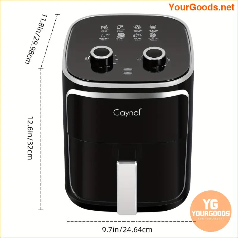 5QT CAYNEL Air Fryer Oven Healthier OilFree Cooking 8 Presets - YourGoods Online Shop