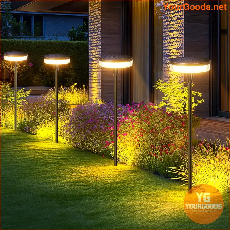 6 Pack Waterproof Solar Pathway Lights 40LM Auto On-Off 31 - YourGoods Online Shop