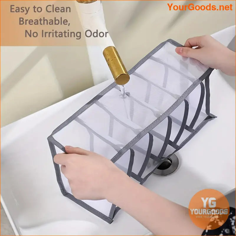 6 Piece Foldable Clothes Organizer Set with Handles - YourGoods Online Shop