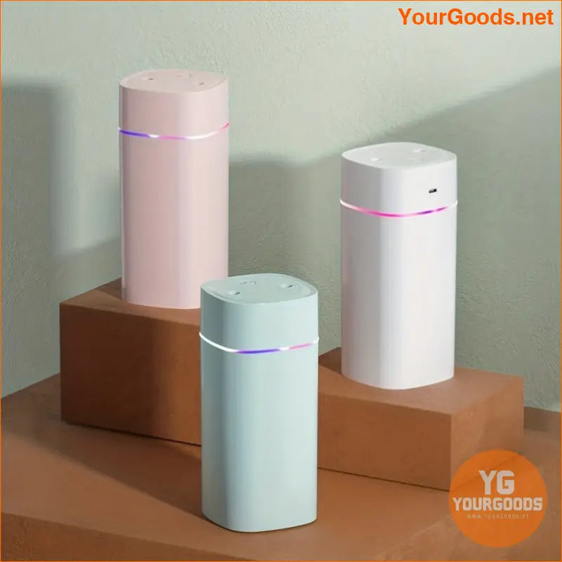 600ml USB Air Humidifier UltraQuiet Aromatherapy Desktop Bedroom - YourGoods Online Shop