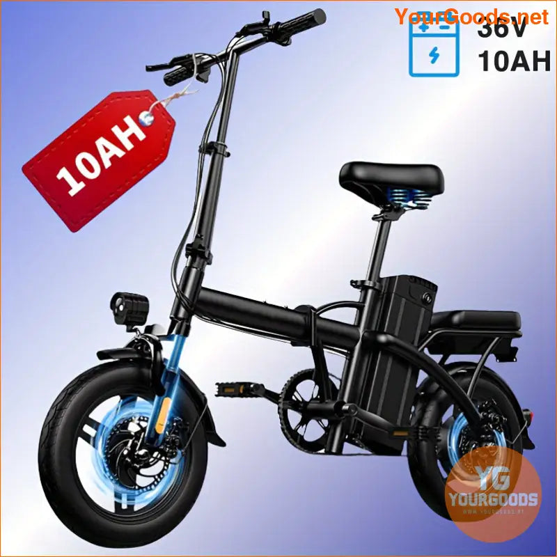 600W Foldable Fat Tire EBike 30KM Range - YourGoods Online Shop