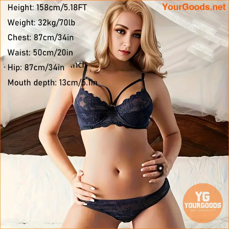 63in Realistic TPE LifeSize Sex Doll with Skeleton - YourGoods Online Shop