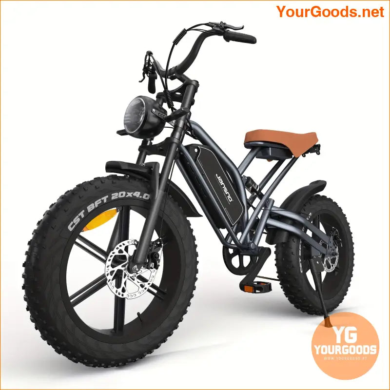 750W 48V 20 Fat Tire Electric Off Road Commuter Bike - YourGoods Online Shop