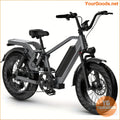 750W 48V Mini EBike 20 MPH 40Mile Range - YourGoods Online Shop