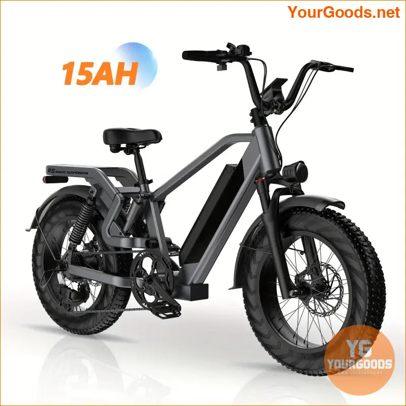 750W All Terrain Mountain EBike 20MPH 40Mile Range - YourGoods Online Shop