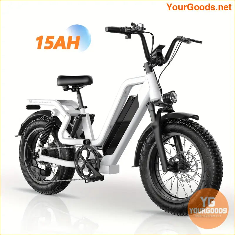 750W All Terrain Mountain EBike 20MPH 40Mile Range - YourGoods Online Shop