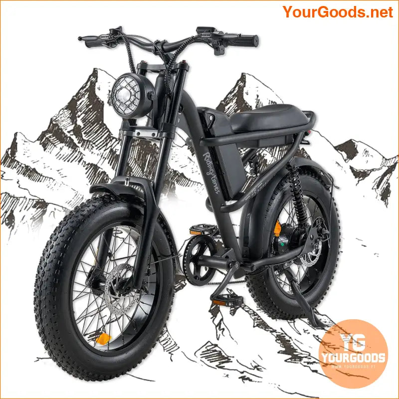 750W Powerful 20 Fat Tire Electric Off Road Bike - YourGoods Online Shop