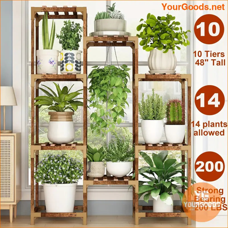 7Tier Flower Stand for Home and Garden Decor - YourGoods Online Shop