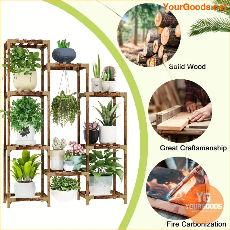 7Tier Flower Stand for Home and Garden Decor