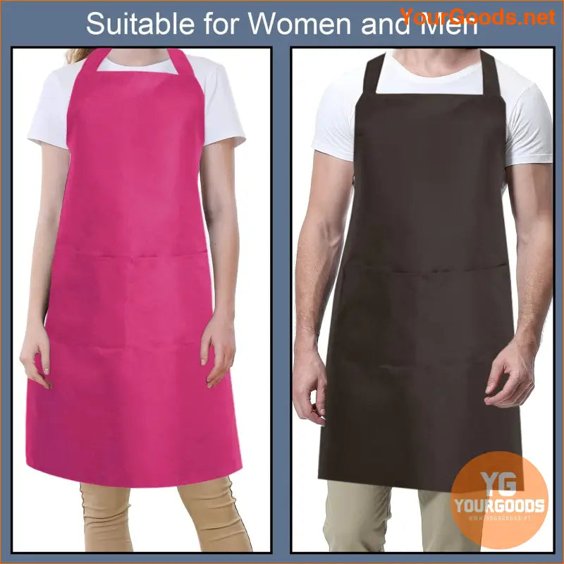 8 Piece Premium Unisex Adjustable Kitchen Apron Set - YourGoods Online Shop