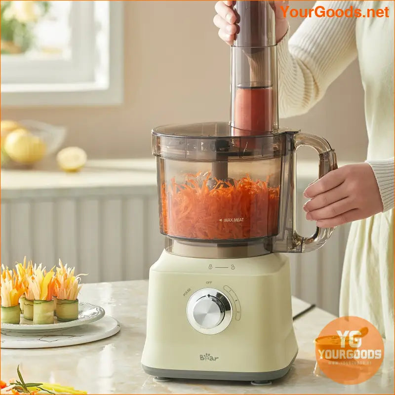 800W Multifunctional Food Chopper Grinder 8Cup Easyclean Bowl - YourGoods Online Shop