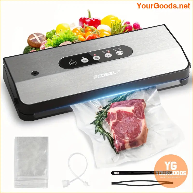 8in1 Automatic Food Sealer Compact Stainless Steel - YourGoods Online Shop