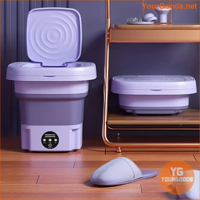 8L Compact Foldable Mini Washing Machine Travel Home - YourGoods Online Shop