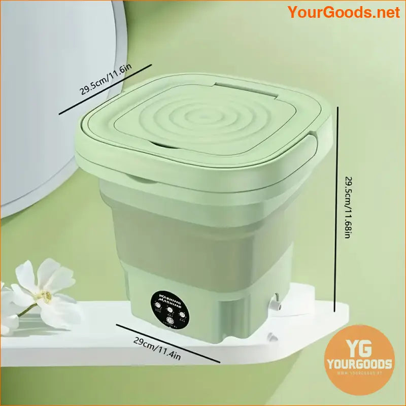 8L Compact Foldable Mini Washing Machine Travel Home - YourGoods Online Shop