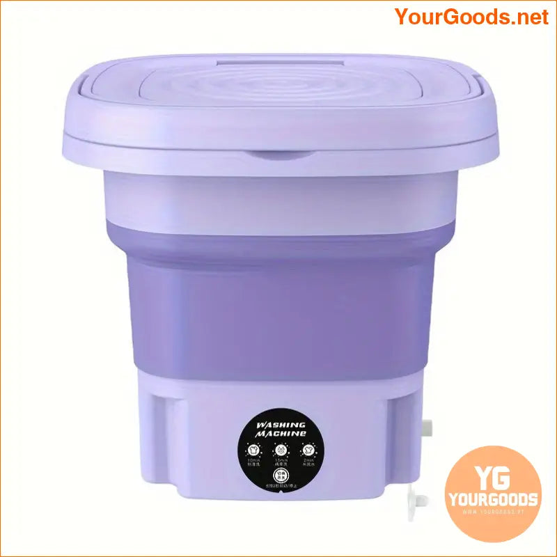 8L Compact Foldable Mini Washing Machine Travel Home - YourGoods Online Shop