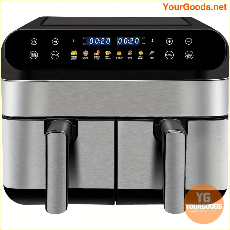 9L DualZone Family Air Fryer Oven with Recipes - YourGoods Online Shop