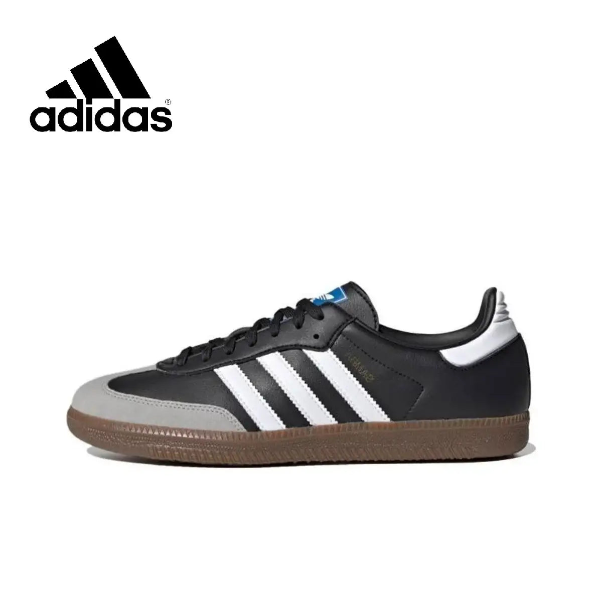 Zapatillas de tabla informales de corte bajo en color neutro Samba de Adidas Origins