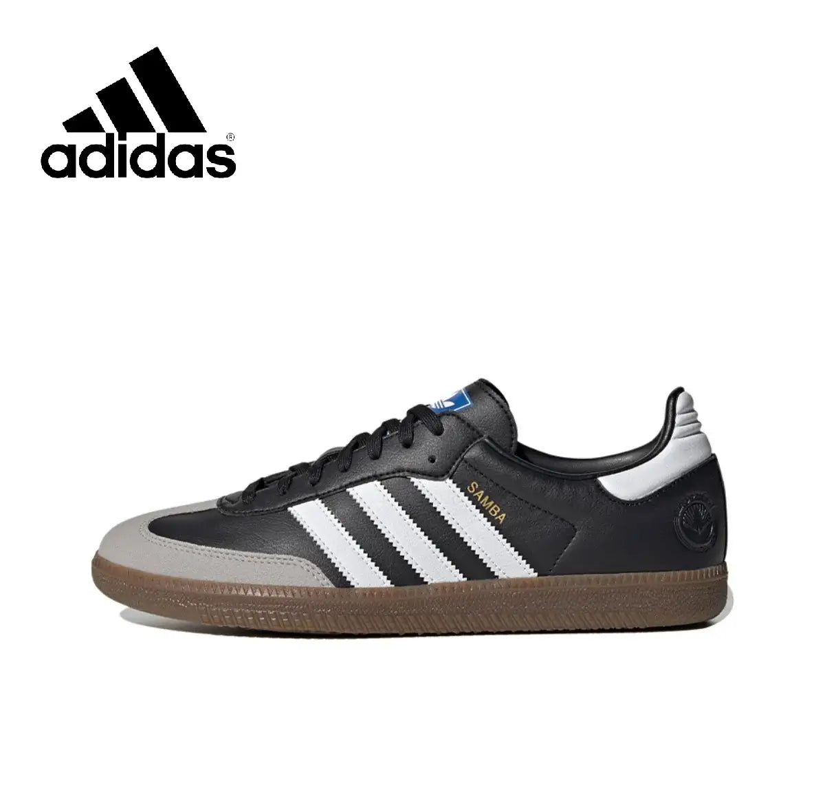 Zapatillas de tabla informales de corte bajo en color neutro Samba de Adidas Origins