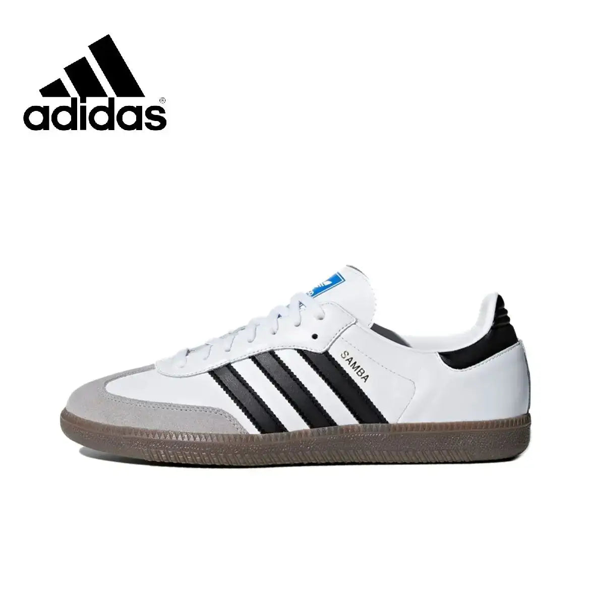 Zapatillas de tabla informales de corte bajo en color neutro Samba de Adidas Origins