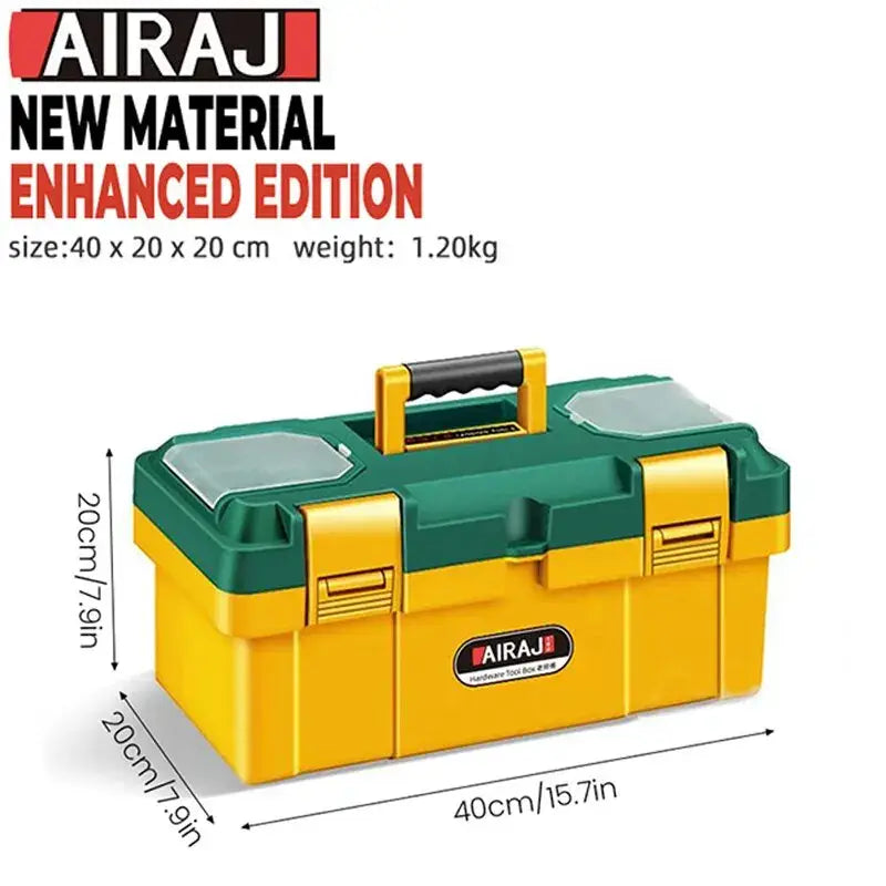 Caja de almacenamiento de herramientas de plástico ABS multifuncional con múltiples especificaciones y asa, organizador de herramientas portátil