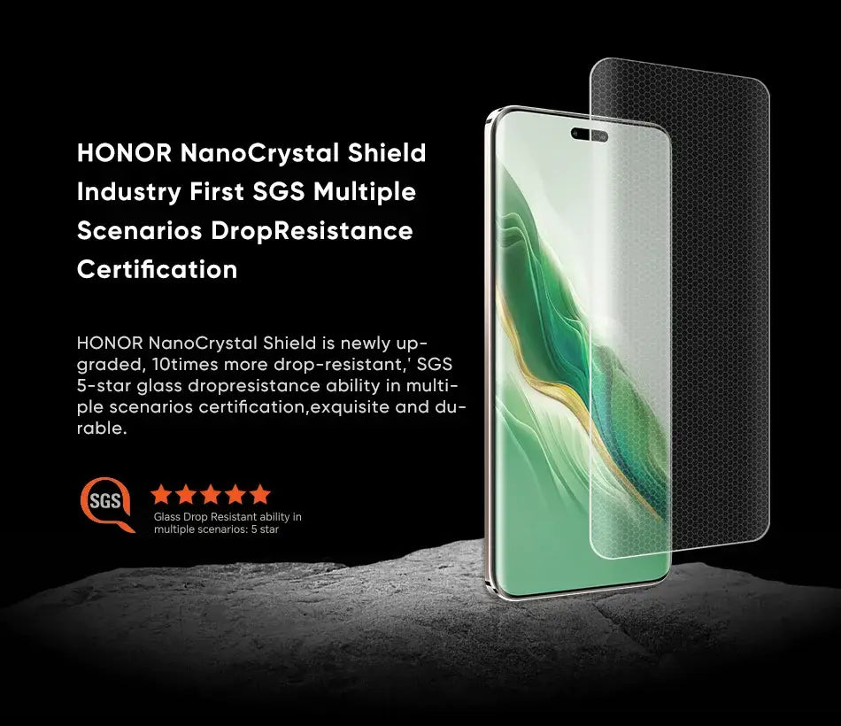 Smartphone Original HONOR Magic6 Pro Global Version Snapdragon 8 Gen 3 120HZ 6.8’’ Quad-Curved 180MP Camera 5600mAh