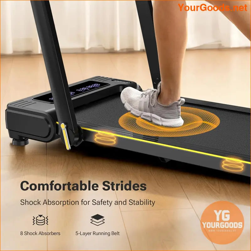 Actflame 3in1 Foldable Treadmill With Auto Incline - YourGoods Online Shop