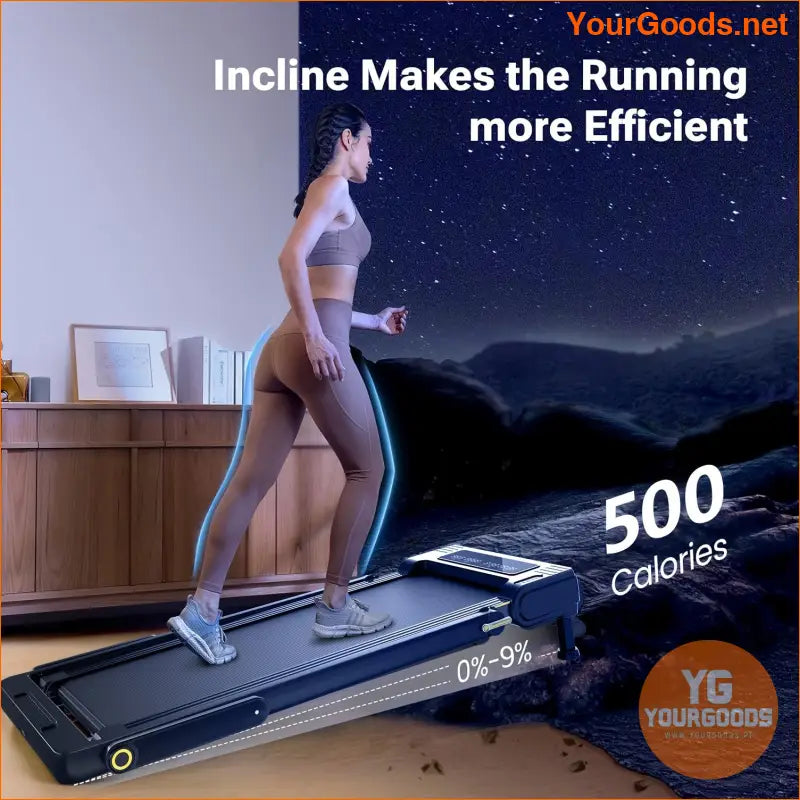 Actflame 3in1 Foldable Treadmill With Auto Incline - YourGoods Online Shop