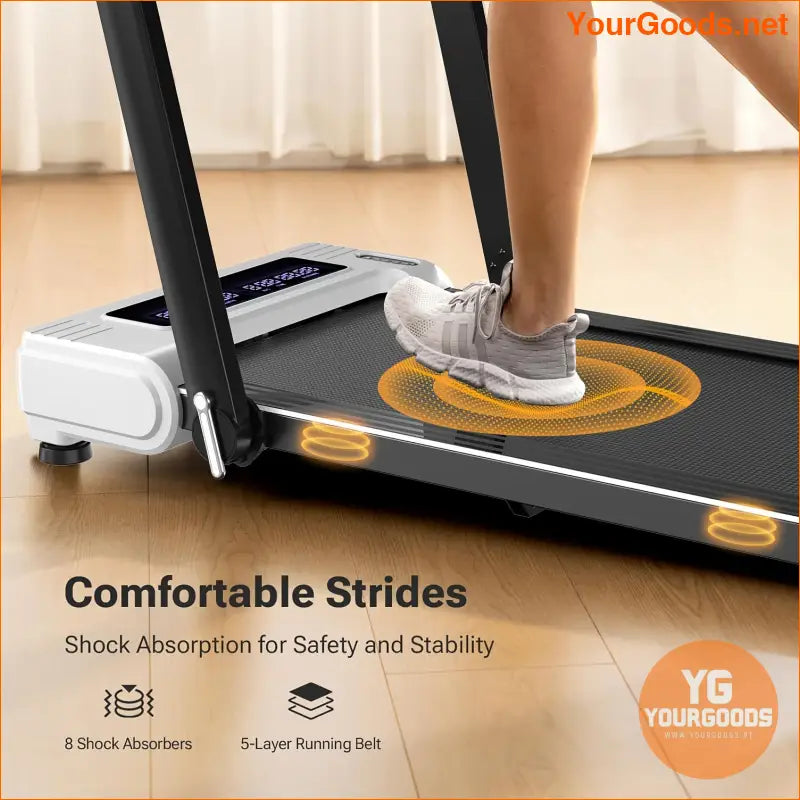 Actflame 3in1 Foldable Treadmill With Auto Incline - YourGoods Online Shop